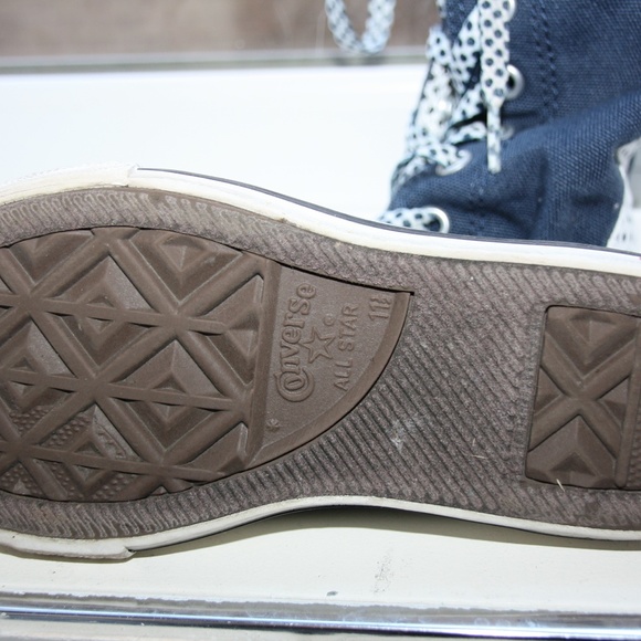 Converse All Star Long XXH shoes Little Girls size 11 1/2 - Picture 5 of 8